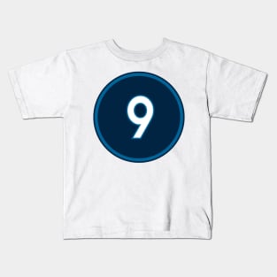 Ricky Rubio Number 9 Jersey Minnesota Timberwolves Inspired Kids T-Shirt